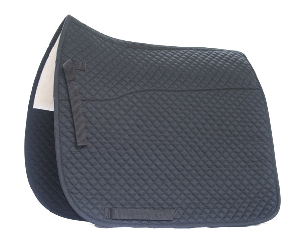 Equinenz EQ Original- Wool Lined Cotton Quilted Dressage Saddle Blanket