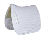 Equinenz EQ Original- Wool Lined Cotton Quilted Dressage Saddle Blanket